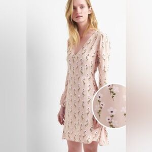 NWT GAP Floral Pink Dress Size 6